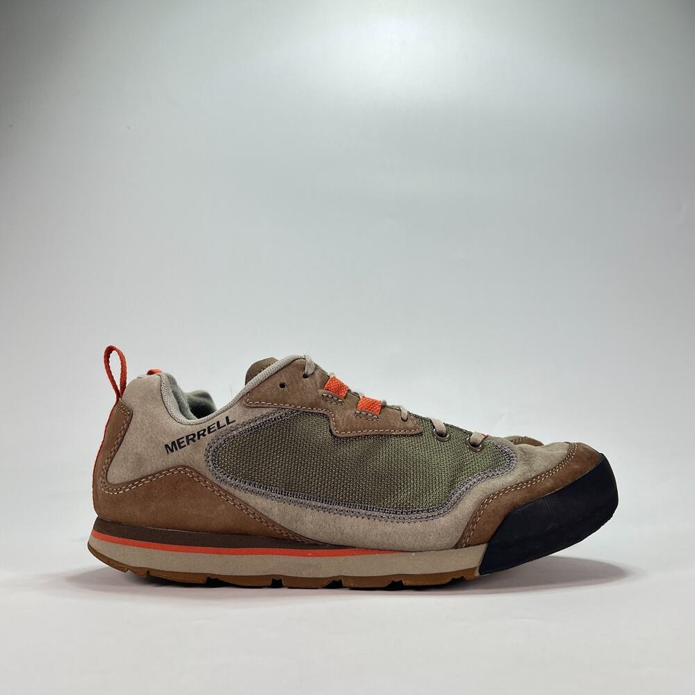 Merrell Burnt Rock Travel Suede Brown Casual Shoes Sneakers J95233 Men’s Size 9